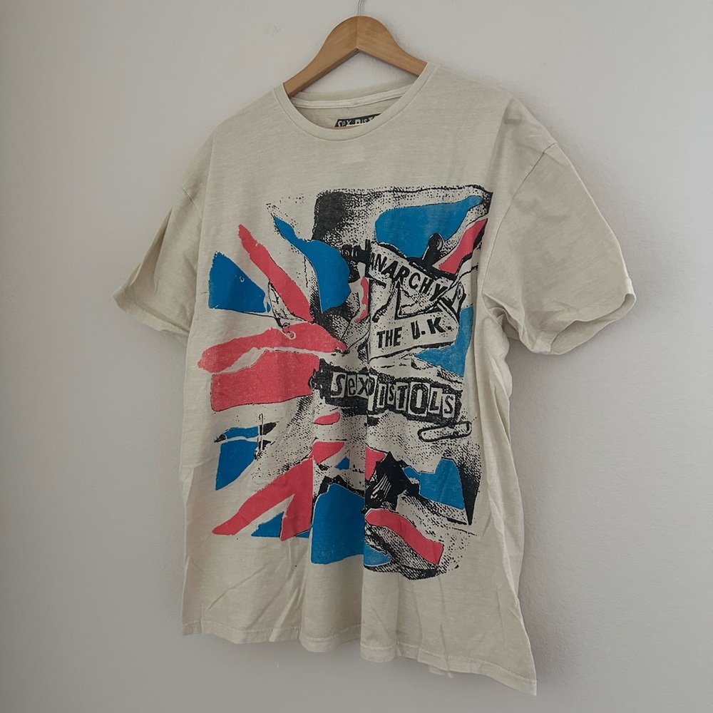 Sex Pistols Oversized Graphic T-Shirt - Picture 9 of 9